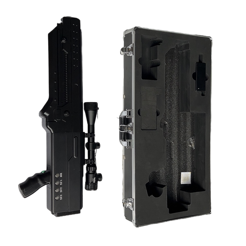  马关手持便携式枪型低空防御反制四通道A型