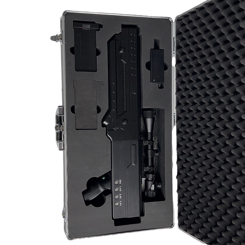  马关手持便携式枪型低空防御反制四通道B型