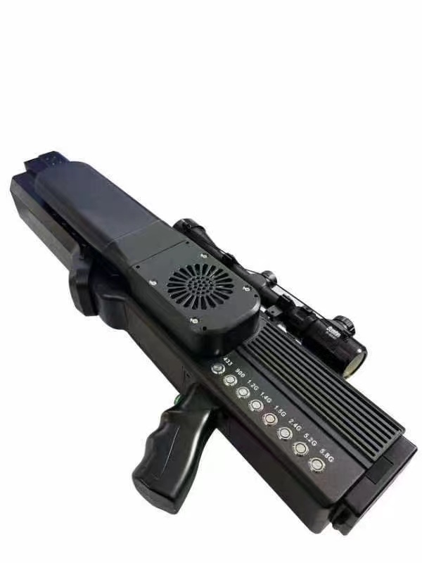  马关手持便携式枪型低空防御反制八通道